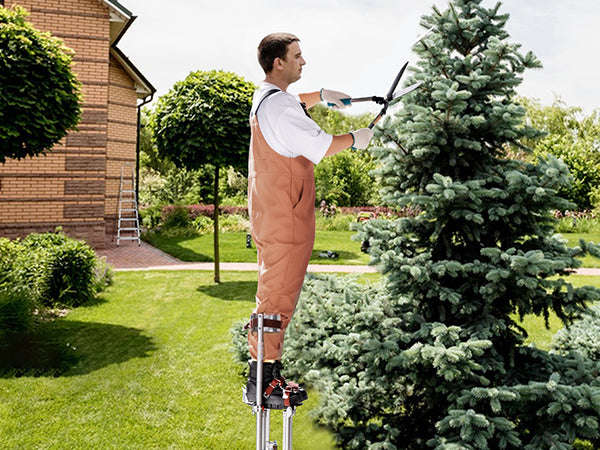 24-40 in Adjustable Drywall Stilts Aluminum Alloy-Black / france