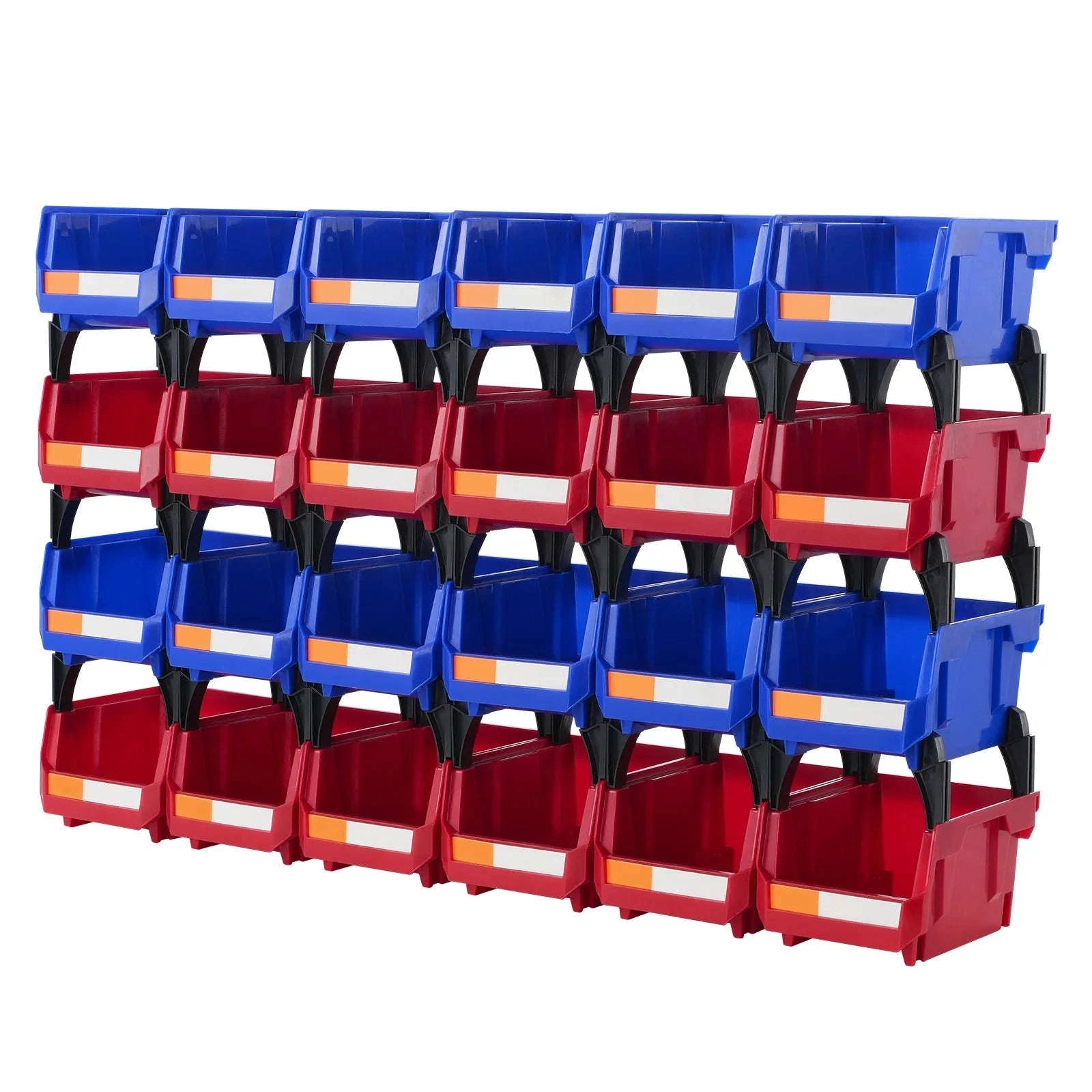 24-Piece Stackable Storage Bins Organizer Set-24pcs / Poland