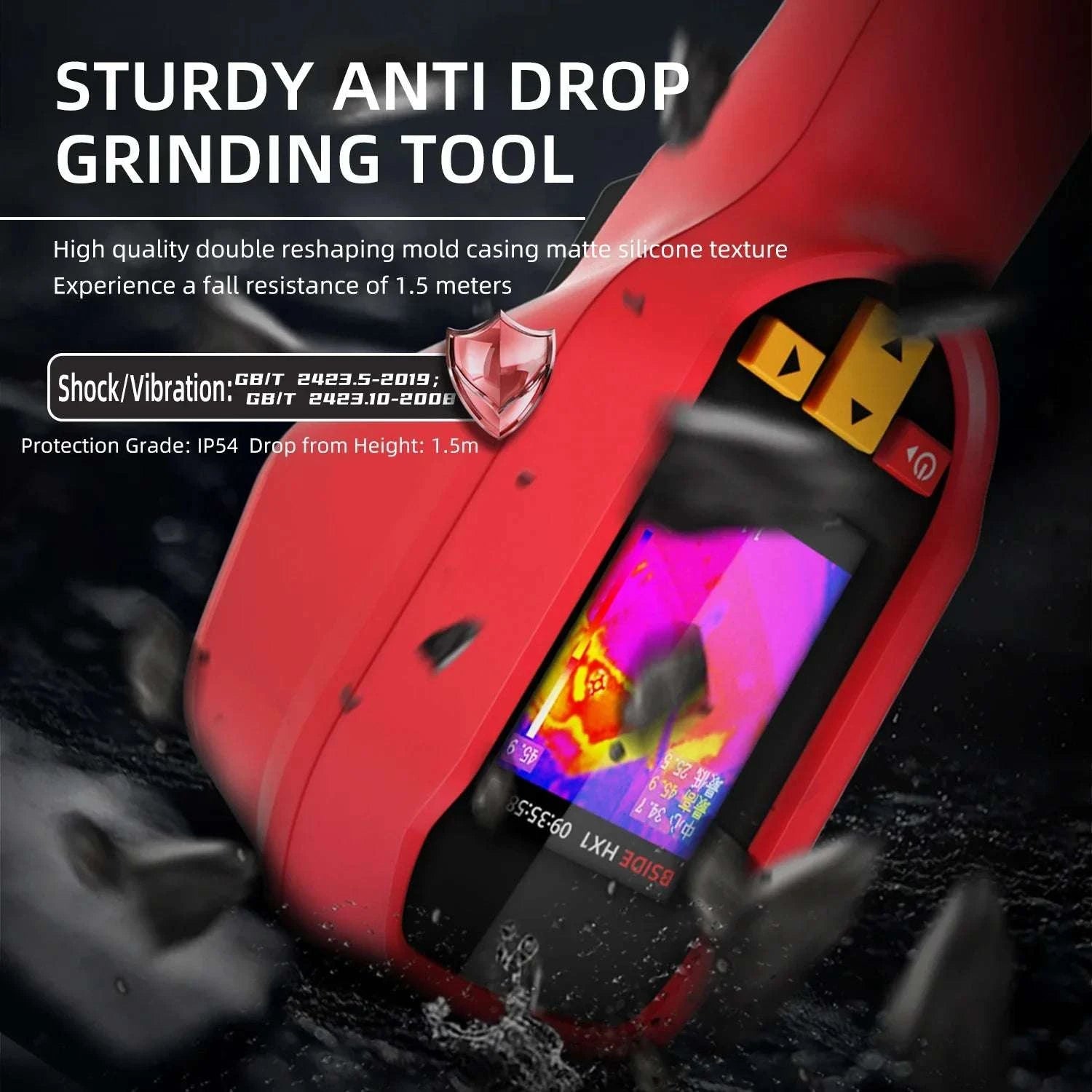 240x240 Thermal Imaging Camera Infrared Temperature Scanner -20°C to 550°C-BSIDE-HX1 / United States