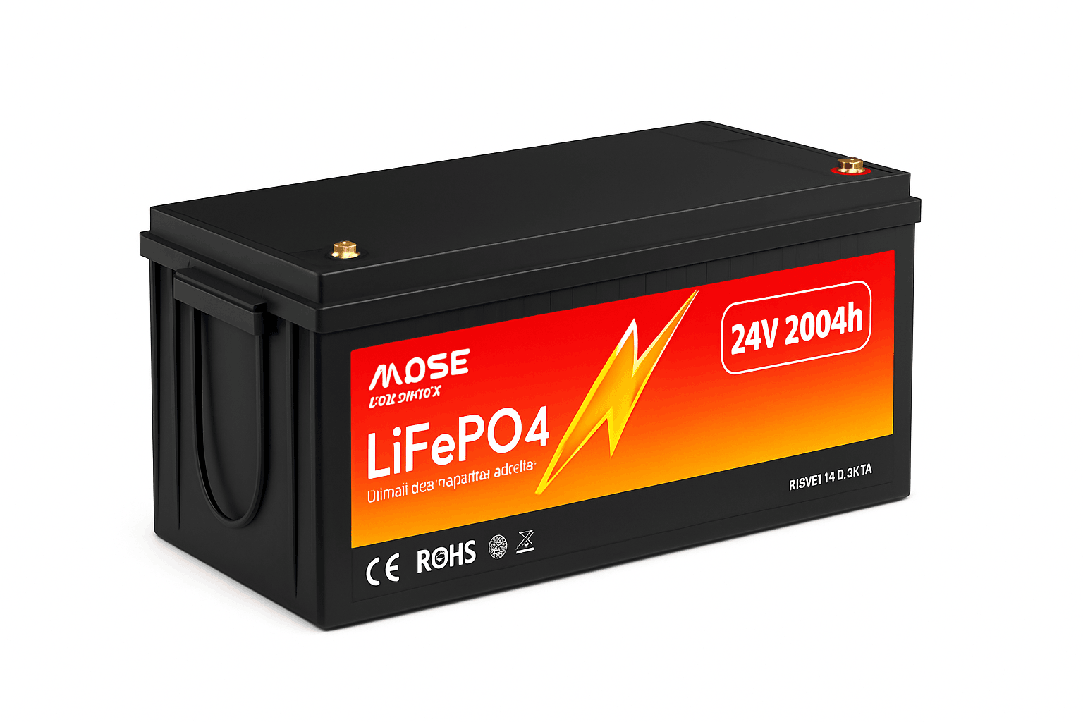 24V 300Ah LiFePO4 Battery 7680Wh with 200A BMS-24V 300Ah / Germany