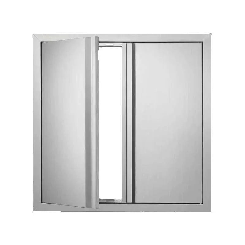 24x24 Inch Stainless Steel BBQ Access Door with Recessed Handles-71UB / United States