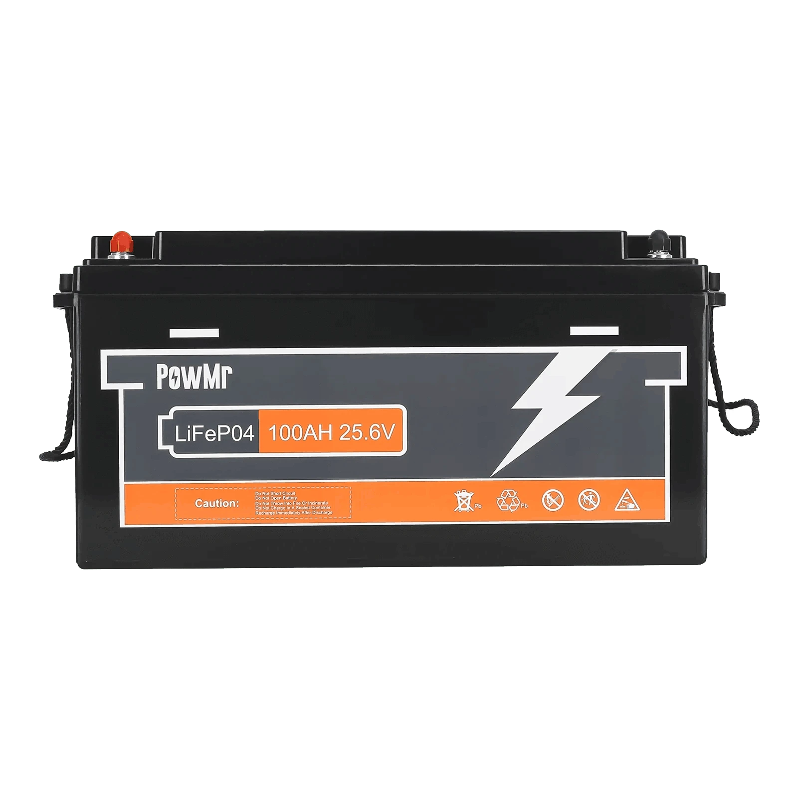 25.6V 100Ah LiFePO4 Deep Cycle Battery 2560Wh with Built-In BMS-100Ah 25.6V / Poland