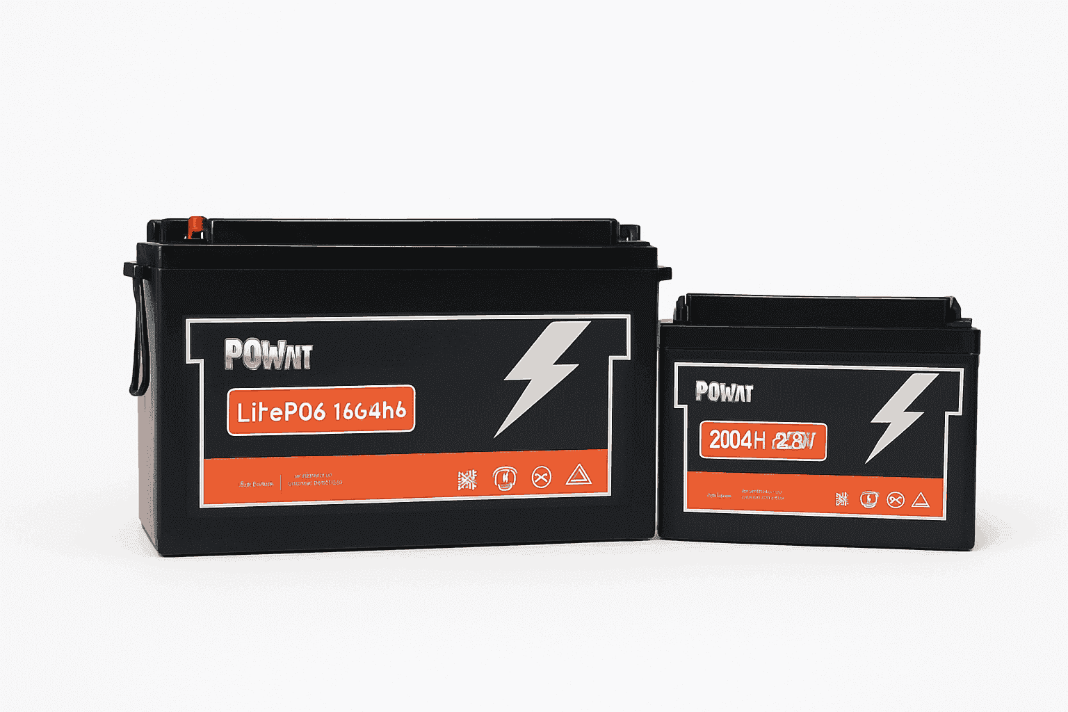 25.6V 100Ah LiFePO4 Deep Cycle Battery 2560Wh with Built-In BMS-100Ah 25.6V / Poland