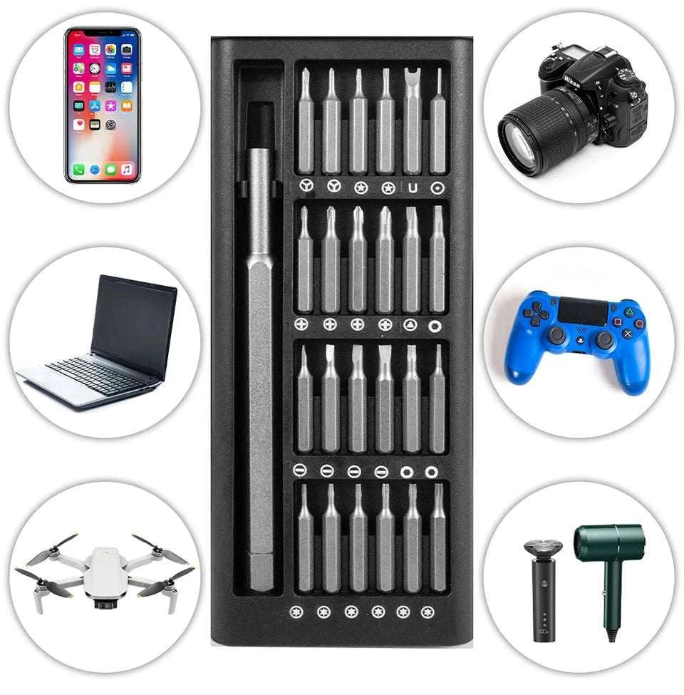 25-in-1 / 63-in-1 Magnetic Precision Screwdriver Set for Phone and PC Repair-25 pcs / China Mainland