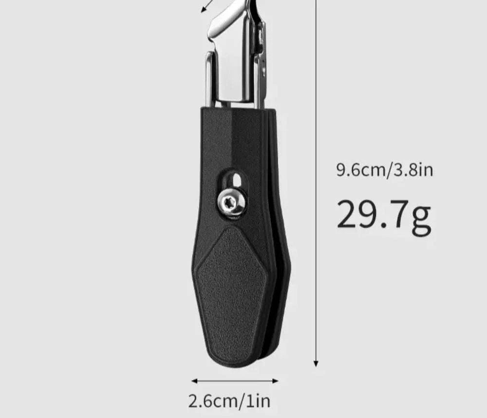 25° Slant Edge Nail Clipper for Ingrown Toenails-Orange