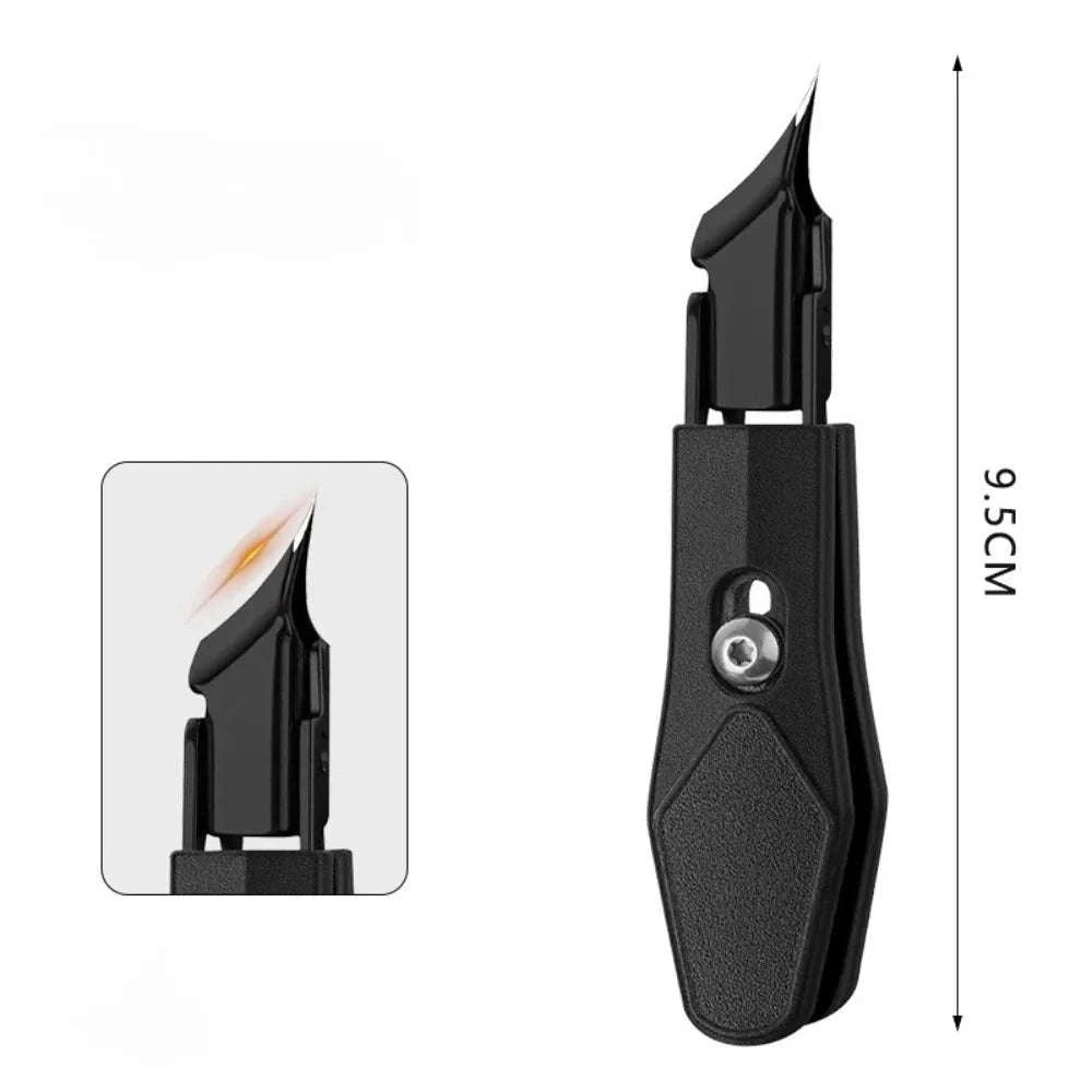25° Slant Edge Nail Clipper for Ingrown Toenails-Orange