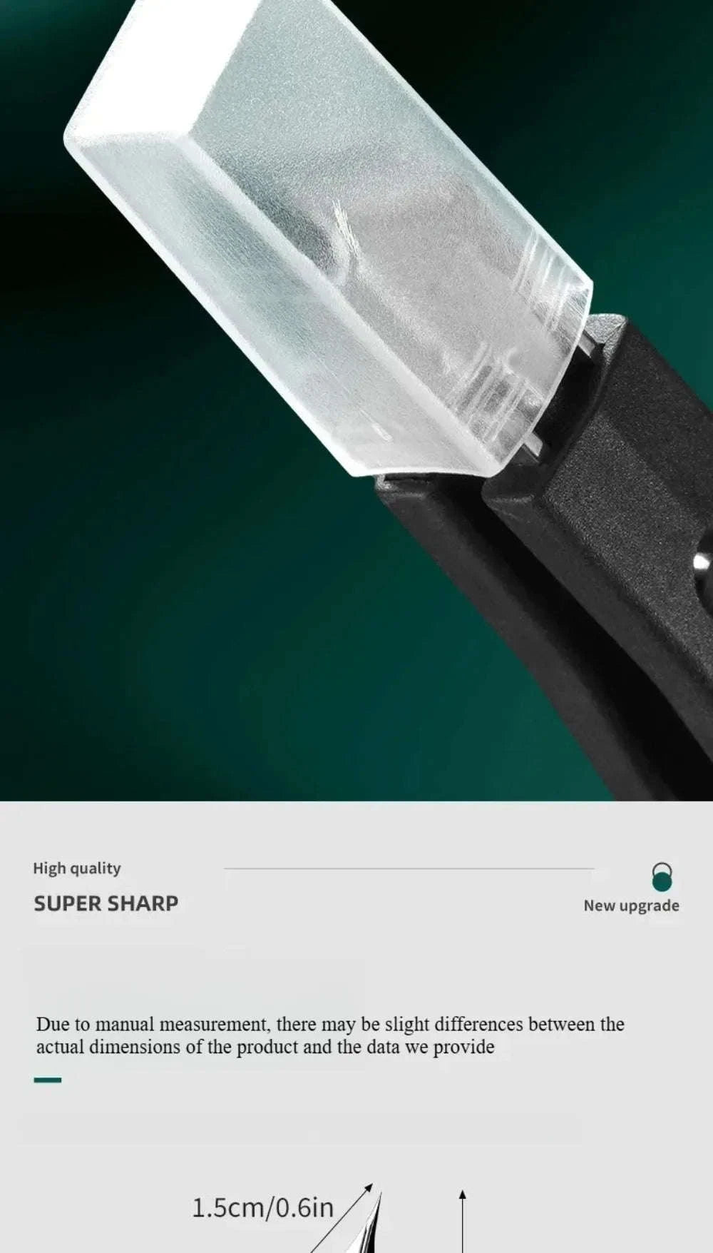 25° Slant Edge Nail Clipper for Ingrown Toenails-Orange