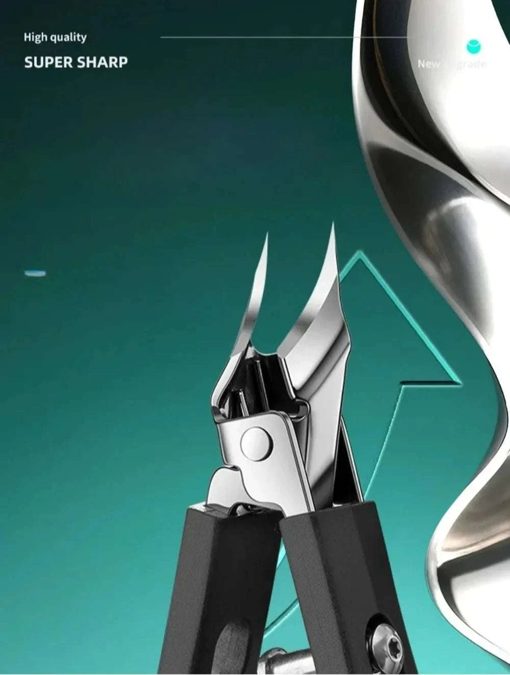 25° Slant Edge Nail Clipper for Ingrown Toenails-Orange