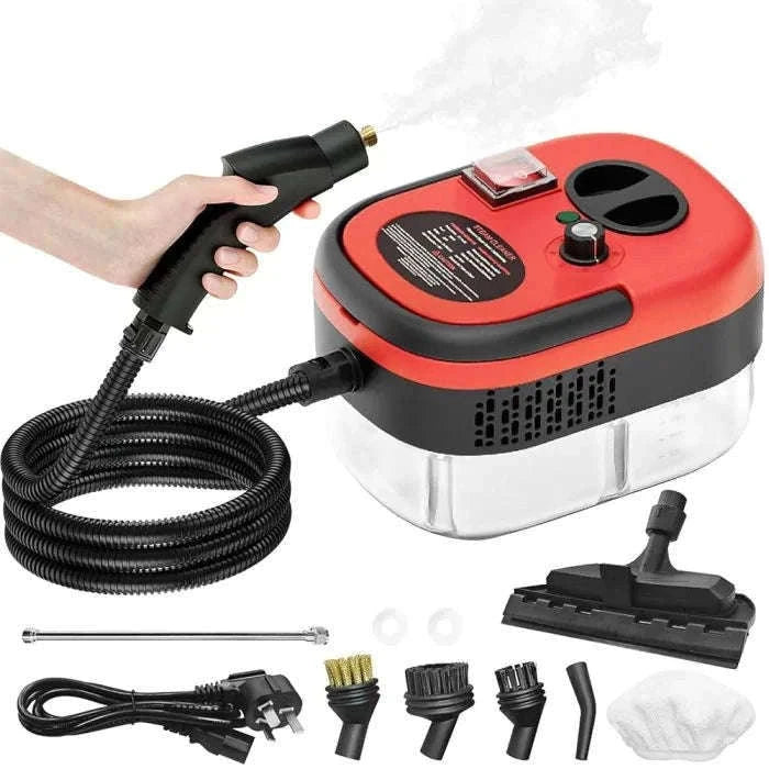 2500W Handheld Steam Cleaner with 1200ml Tank and Accessories-white / 110 V / US|United States