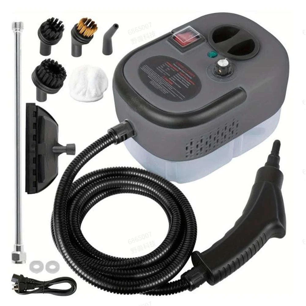 2500W Handheld Steam Cleaner with 1200ml Tank and Accessories-white / 110 V / US|United States