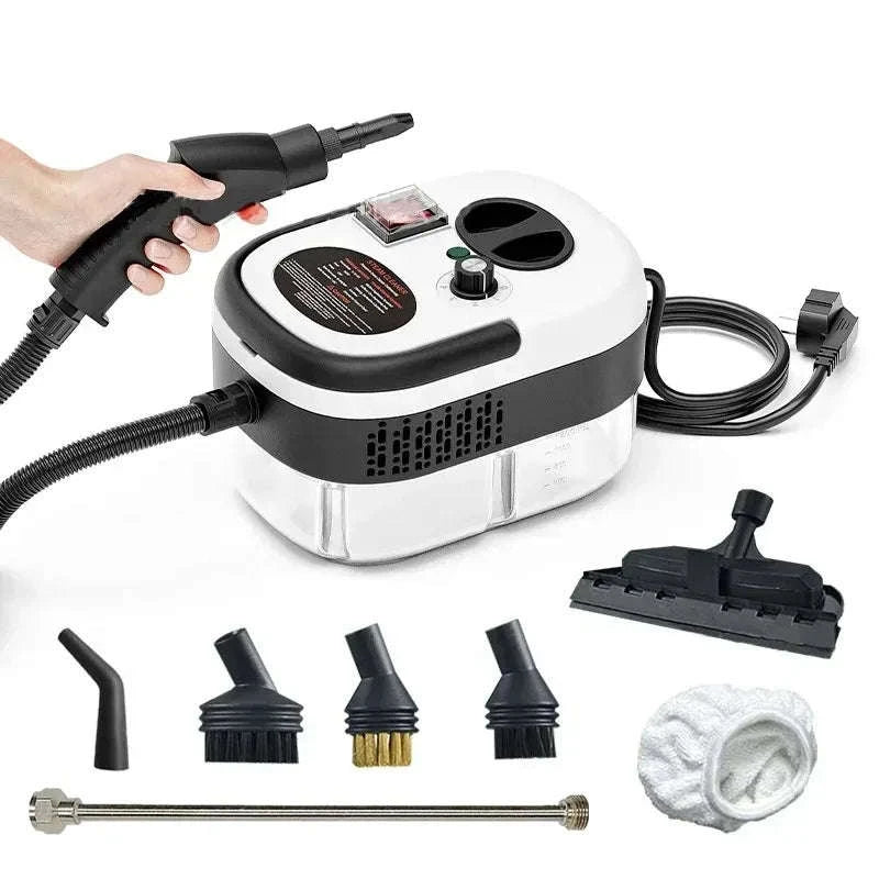 2500W Portable High Pressure Steam Cleaner for Home & Car-Blue / Poland / 220 V