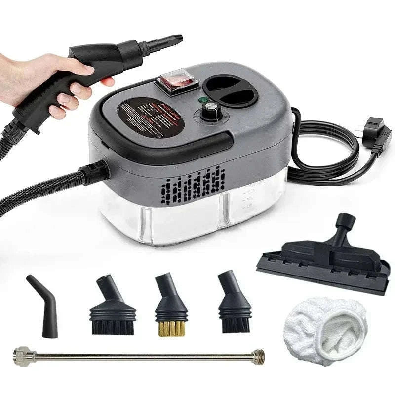 2500W Portable High Pressure Steam Cleaner for Home & Car-Upgraded White / 110 V