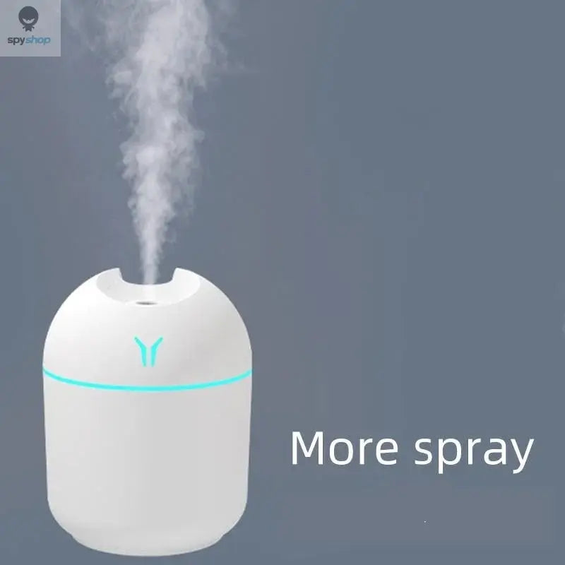 250ML USB Mini Air Humidifier Aroma Essential Oil Diffuser For Home Car Ultrasonic Mute Mist Maker Diffuser with LED Color Lamp Spy-shop.com