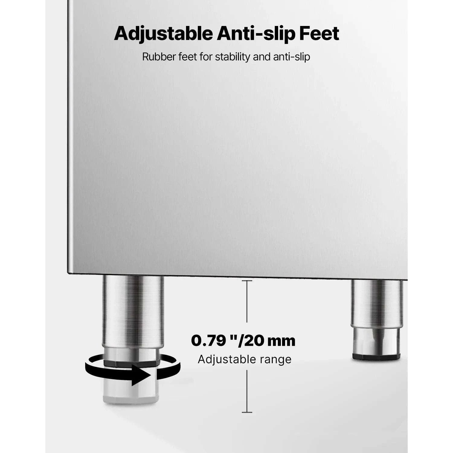 250LB Commercial Ice Maker with Storage Bin & Water Filter-250lbs / United States