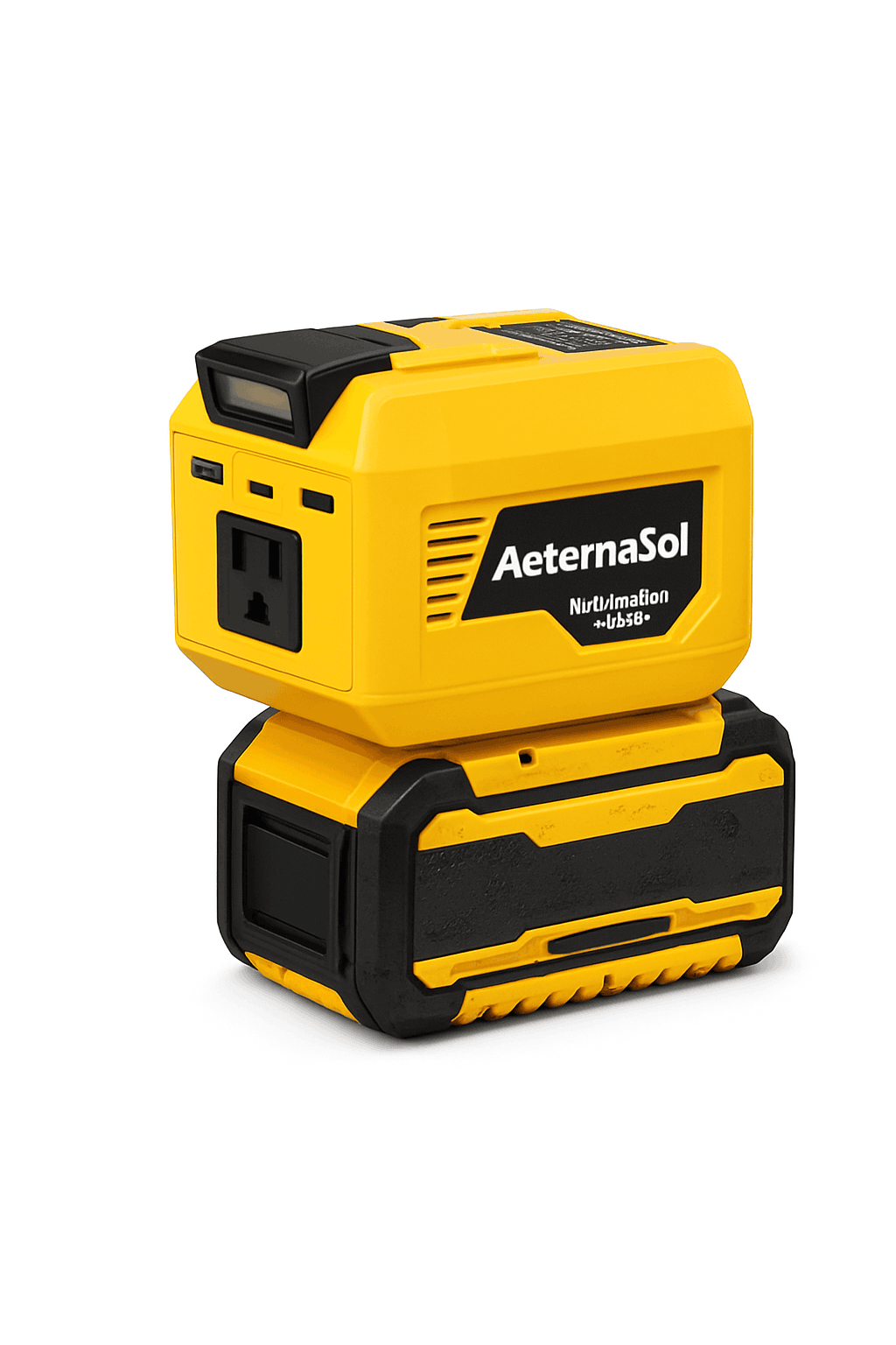 250W Power Inverter for 18V/20V Battery with 110V AC, USB-C, USB and LED Light-2pcs Dewalt adapter / United States