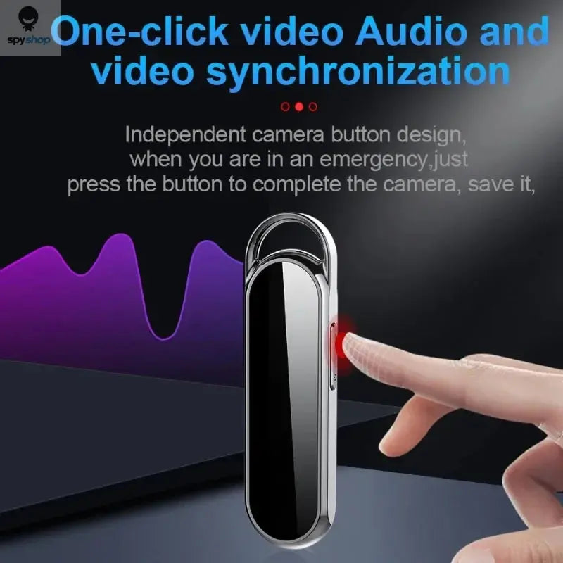 256GB Mini Digital Recorder Camera Oculta Wide View Angle 1080P Small Nacklace Audio Video Voice DV Dictaphone 4-128GB Micro Cam Spy-shop.com