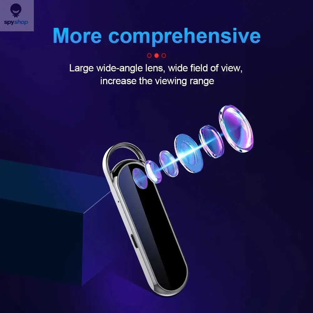 256GB Mini Digital Recorder Camera Oculta Wide View Angle 1080P Small Nacklace Audio Video Voice DV Dictaphone 4-128GB Micro Cam Spy-shop.com