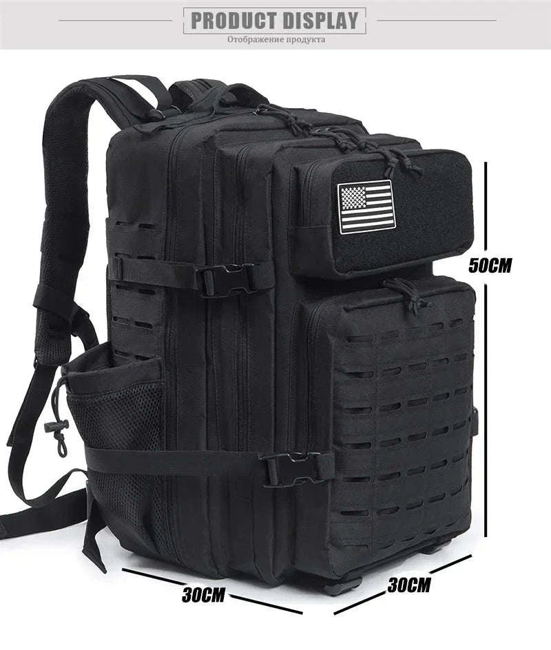 25L/45L Tactical Backpack with Water Bottle Holder-25L Gray / spain