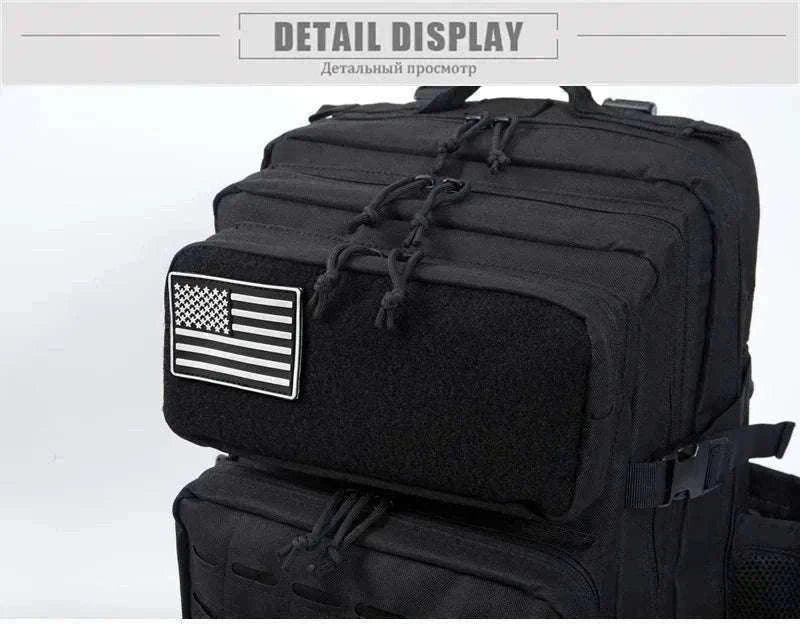 25L/45L Tactical Backpack with Water Bottle Holder-25L Gray / spain