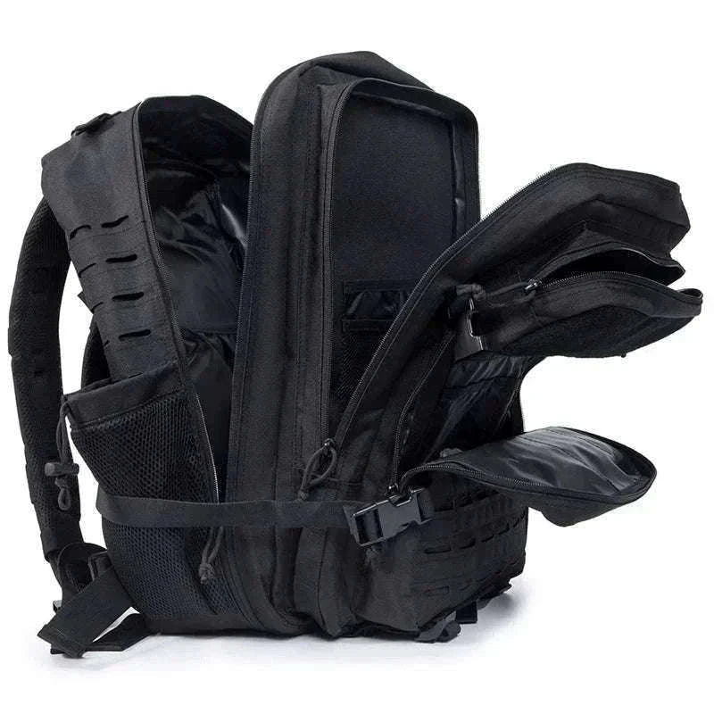 25L/45L Tactical Backpack with Water Bottle Holder-25L Gray / spain