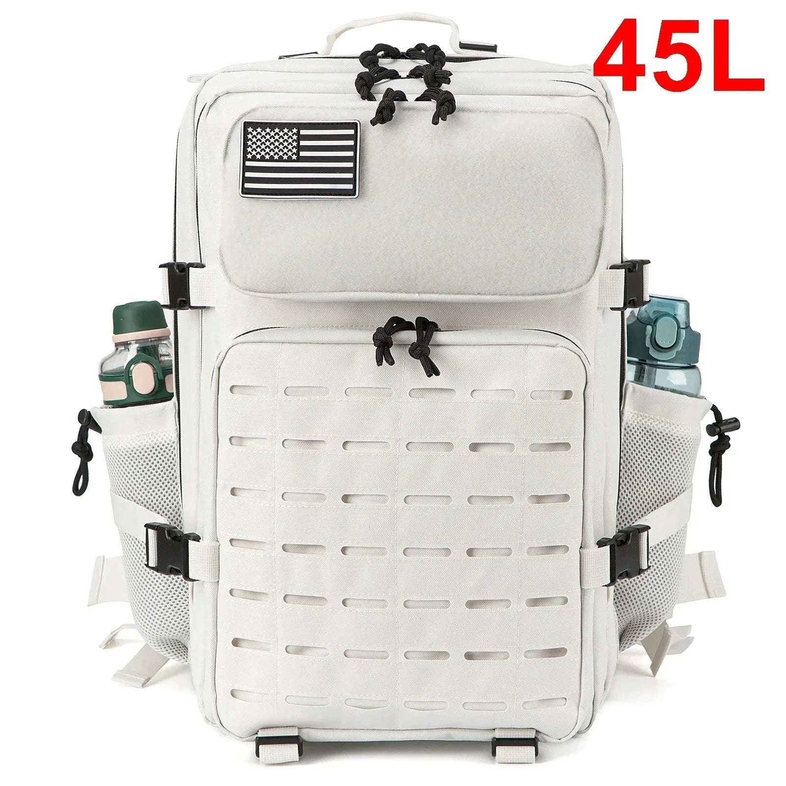 25L/45L Tactical Backpack with Water Bottle Holder-25L Gray / spain
