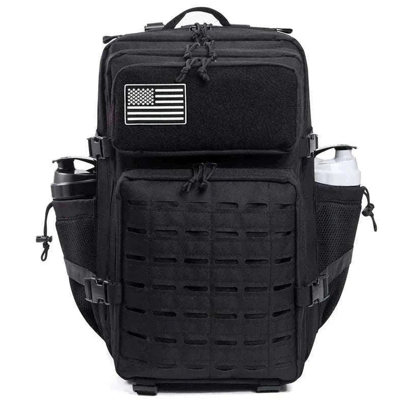 25L/45L Tactical Backpack with Water Bottle Holder-25L Gray / spain