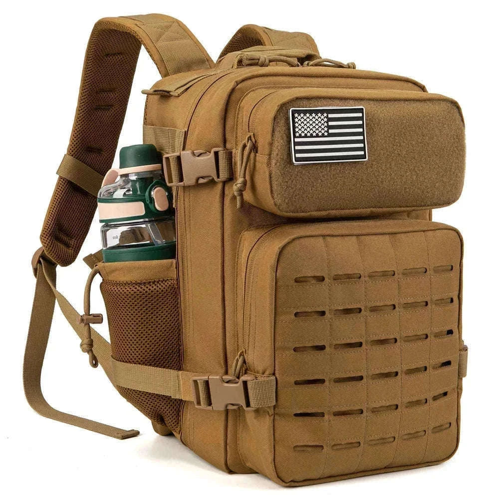 25L Tactical Backpack for Hiking, Travel, Camping and School-Gray / Poland / Other