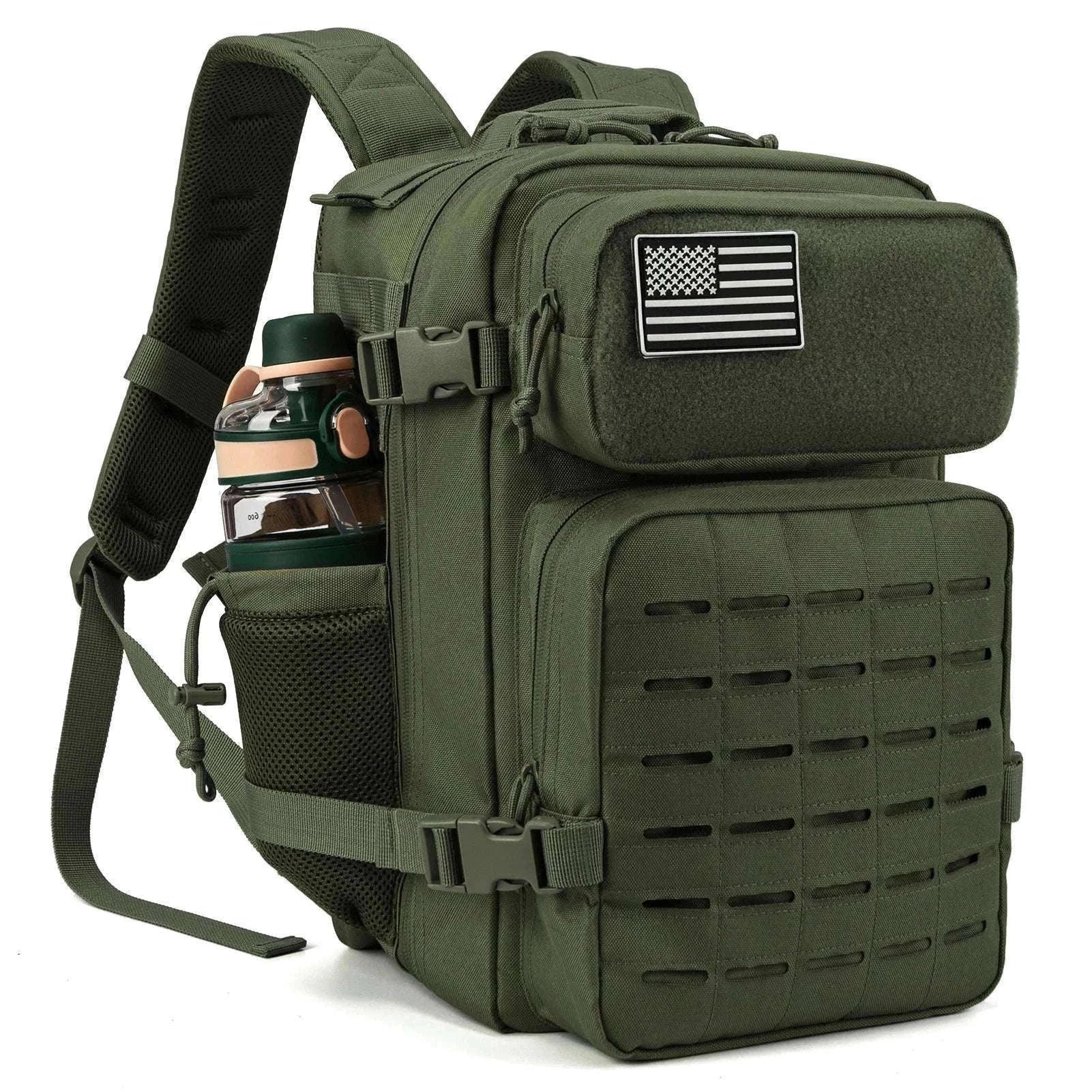 25L Tactical Backpack for Hiking, Travel, Camping and School-Gray / Poland / Other