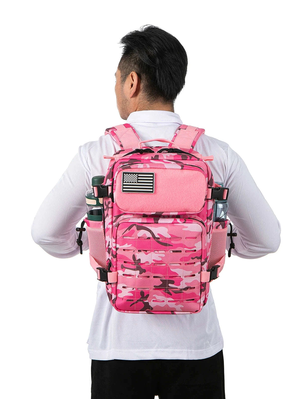 25L Tactical Backpack for Hiking, Travel, Camping and School-Gray / Poland / Other