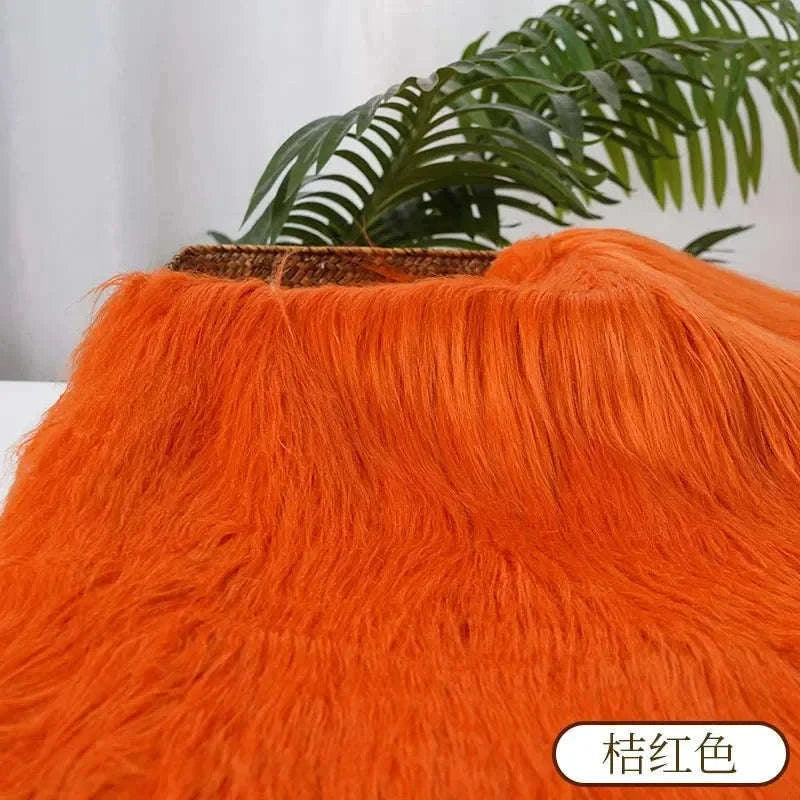 25x45cm Long Hair Faux Fur Fabric for Crafts and Cosplay-35 / 25x45cm