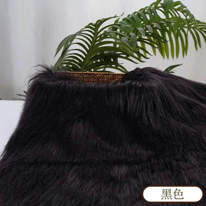 25x45cm Long Hair Faux Fur Fabric for Crafts and Cosplay-35 / 25x45cm