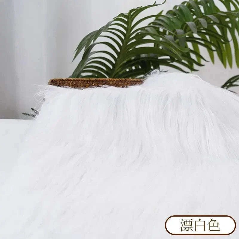 25x45cm Long Hair Faux Fur Fabric for Crafts and Cosplay-35 / 25x45cm