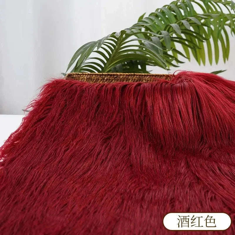 25x45cm Long Hair Faux Fur Fabric for Crafts and Cosplay-35 / 25x45cm
