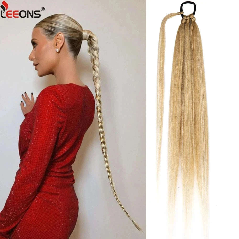 26-Inch Braided Ponytail Extension for a Sleek, Polished Look-4 / 26inches