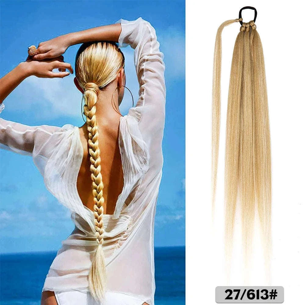 26-Inch Braided Ponytail Extension for a Sleek, Polished Look-4 / 26inches