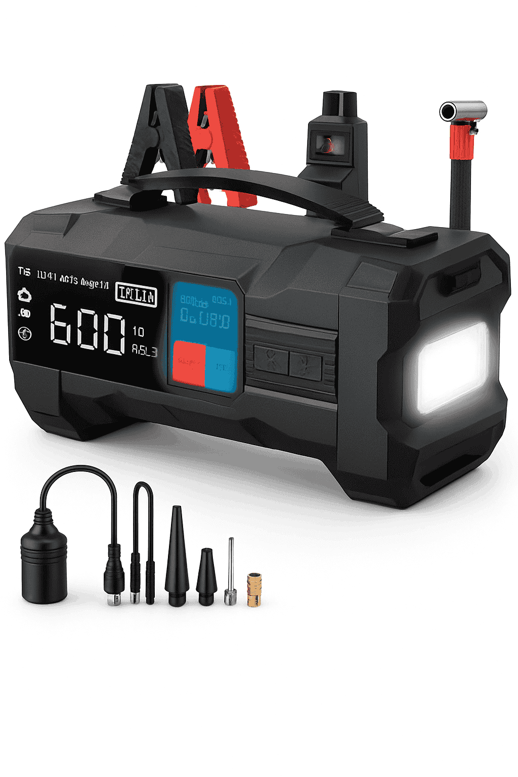 26800mAh Jump Starter with Air Compressor-26800mAh 99.16wh / Italy