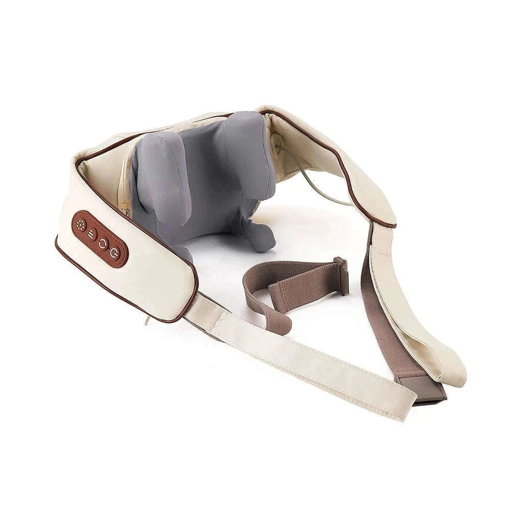 26W Brushless Neck and Shoulder Massager with Heat-20W-White