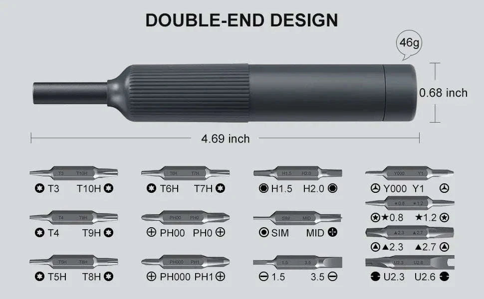 27-in-1 Precision Screwdriver Set Pen-Style Magnetic Repair Kit-United States / 27 in 1 PLUS