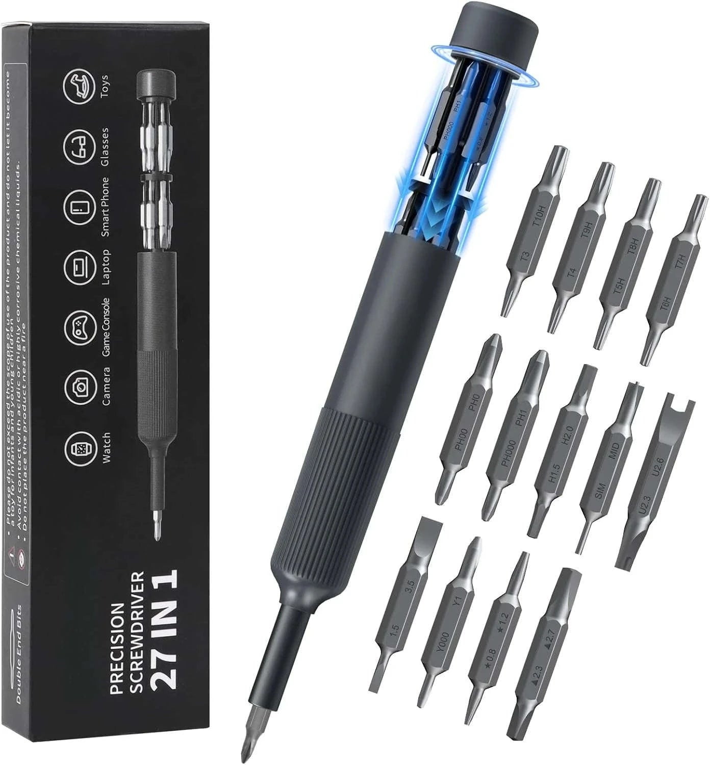27-in-1 Precision Screwdriver Set Pen-Style Magnetic Repair Kit-United States / 27 in 1 PLUS
