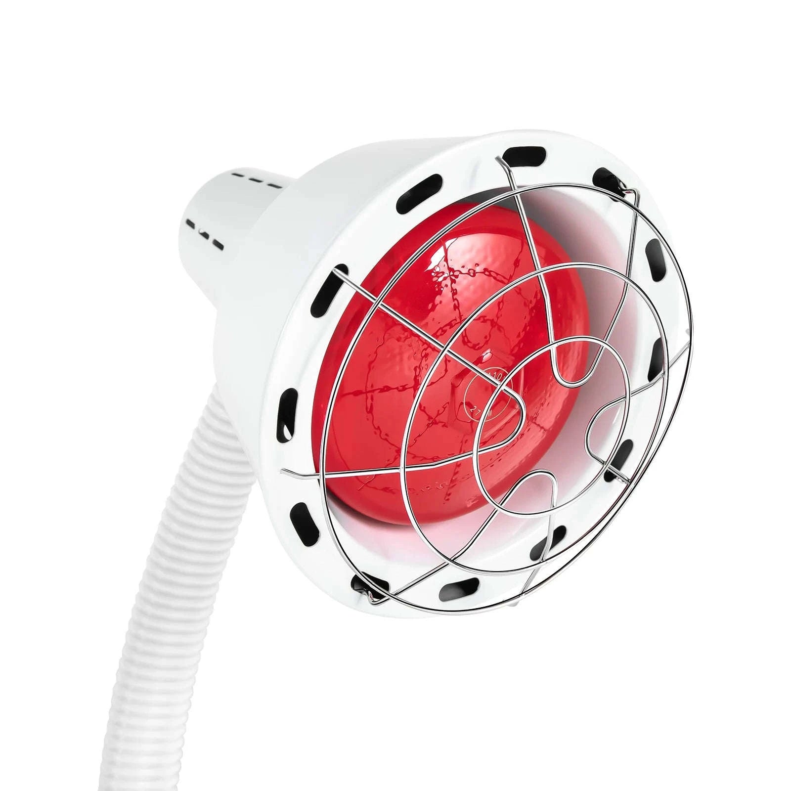 275W Infrared Heat Therapy Lamp with Adjustable Temp & 360° Rotation-White / GERMANY