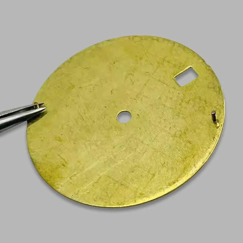 28.5mm Blue Gold Sand Dial for NH35 NH36 Watch Mods-Black and blue / 28.5mm S
