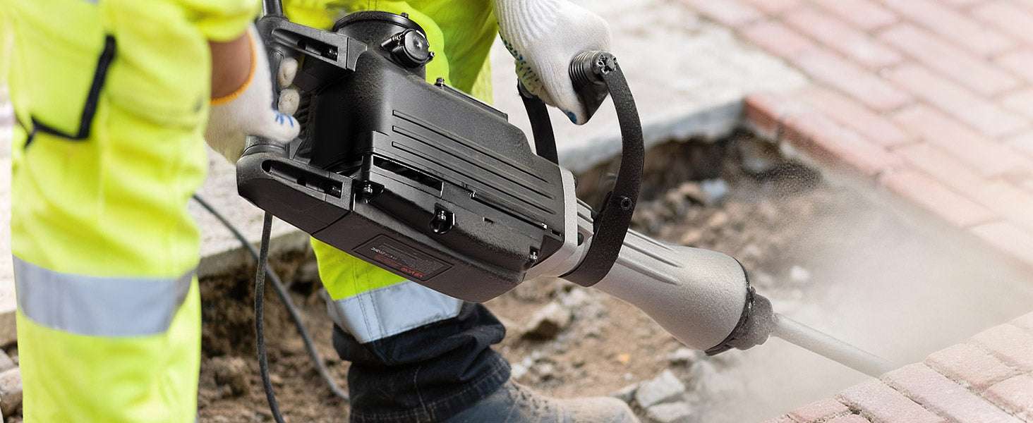 2800W Electric Demolition Jack Hammer 1200 BPM Concrete Breaker Kit-3000W 1PC / spain