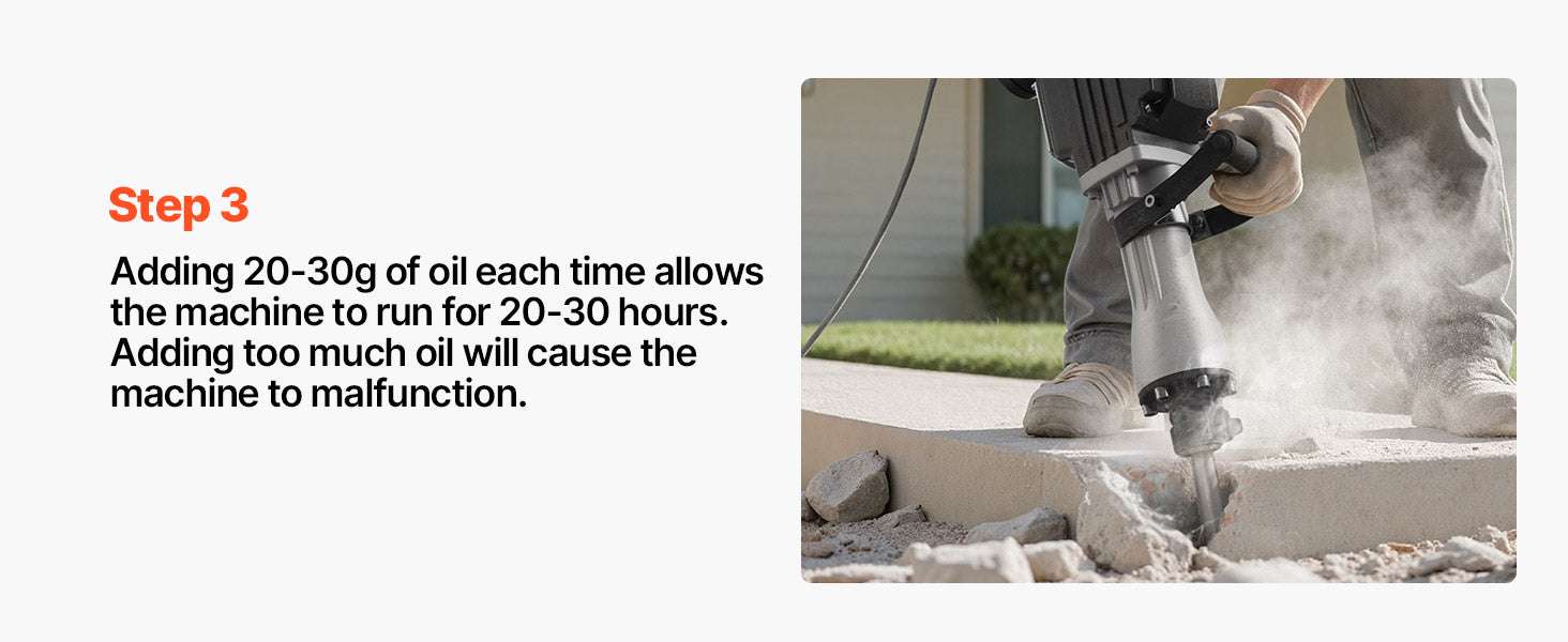 2800W Electric Demolition Jack Hammer 1200 BPM Concrete Breaker Kit-3000W 1PC / spain