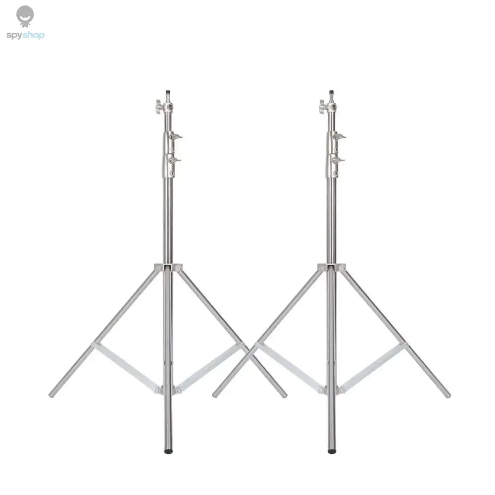 290cm Air Pressure Tripod Bearing 10kg for Camera Stainless Steel Light Stand For Ring Light Live Youtube and Photography Soft 