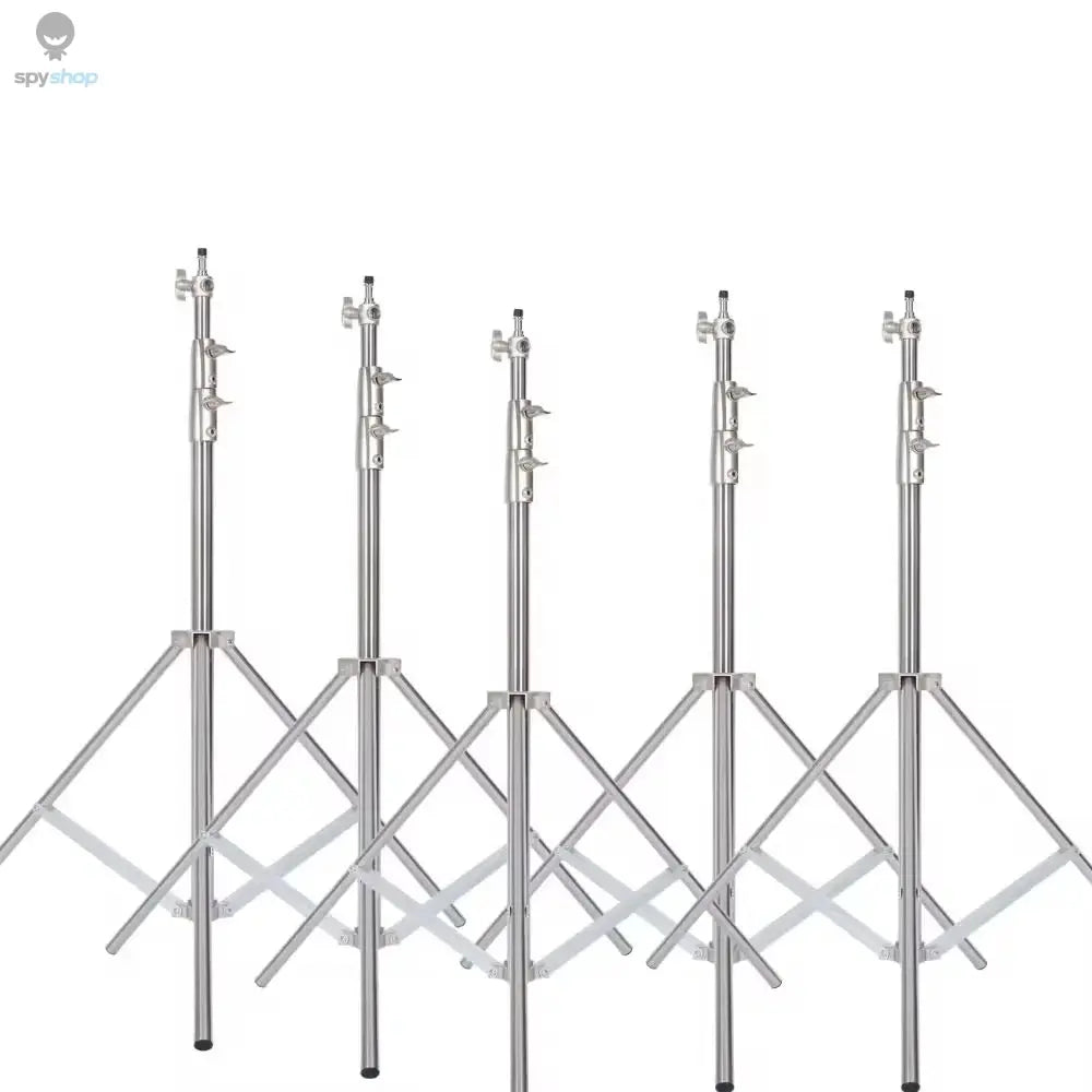 290cm Air Pressure Tripod Bearing 10kg for Camera Stainless Steel Light Stand For Ring Light Live Youtube and Photography Soft 