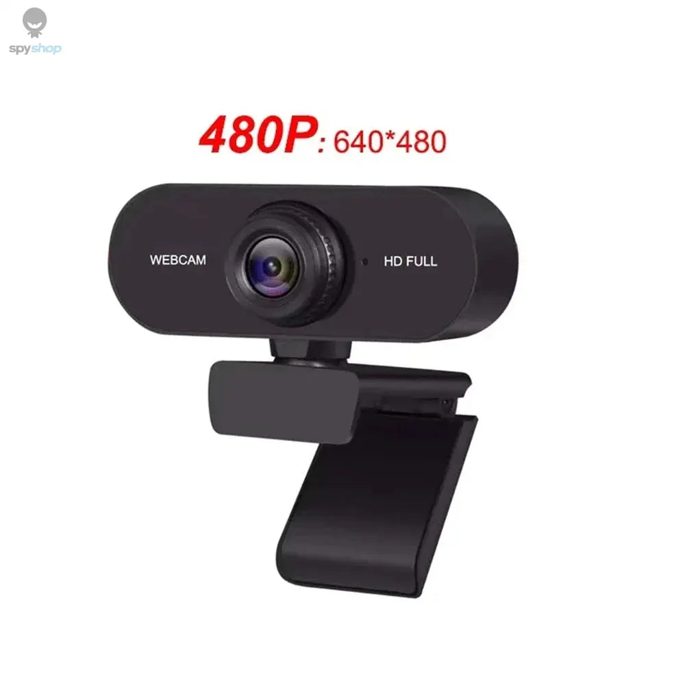 2K 1080P 720P 480P HD Webcam For Desktop Laptop Computer Mini USB Web Camera With Microphones Web Cam Cover For YouTube Skype Spy-shop.com
