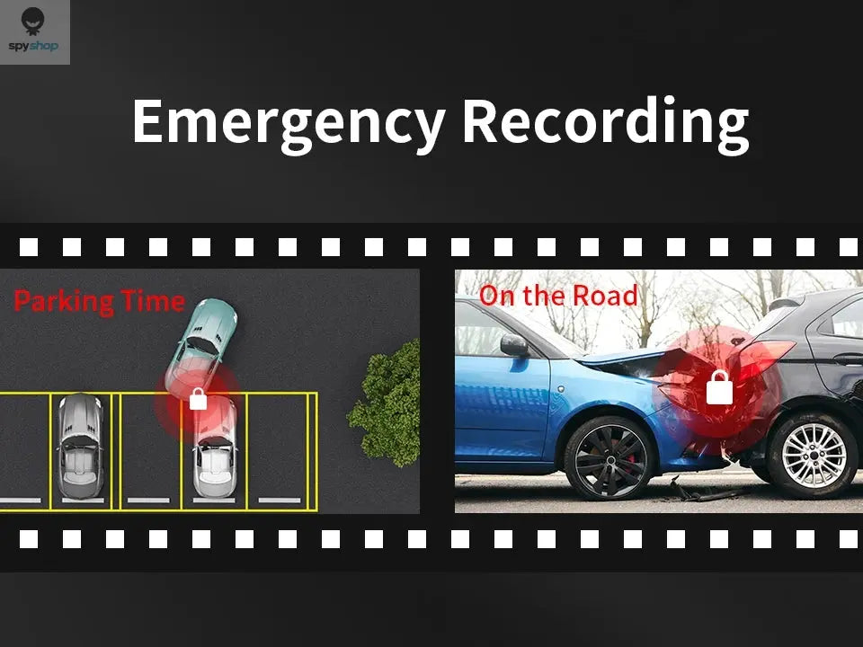 2K Dash Camera For Car DVR Dash Cam In The Car KAWA D5 Video Recorder Emergency Voice Control Night Vision WiFi APP Monitor WDR Spy-shop.com