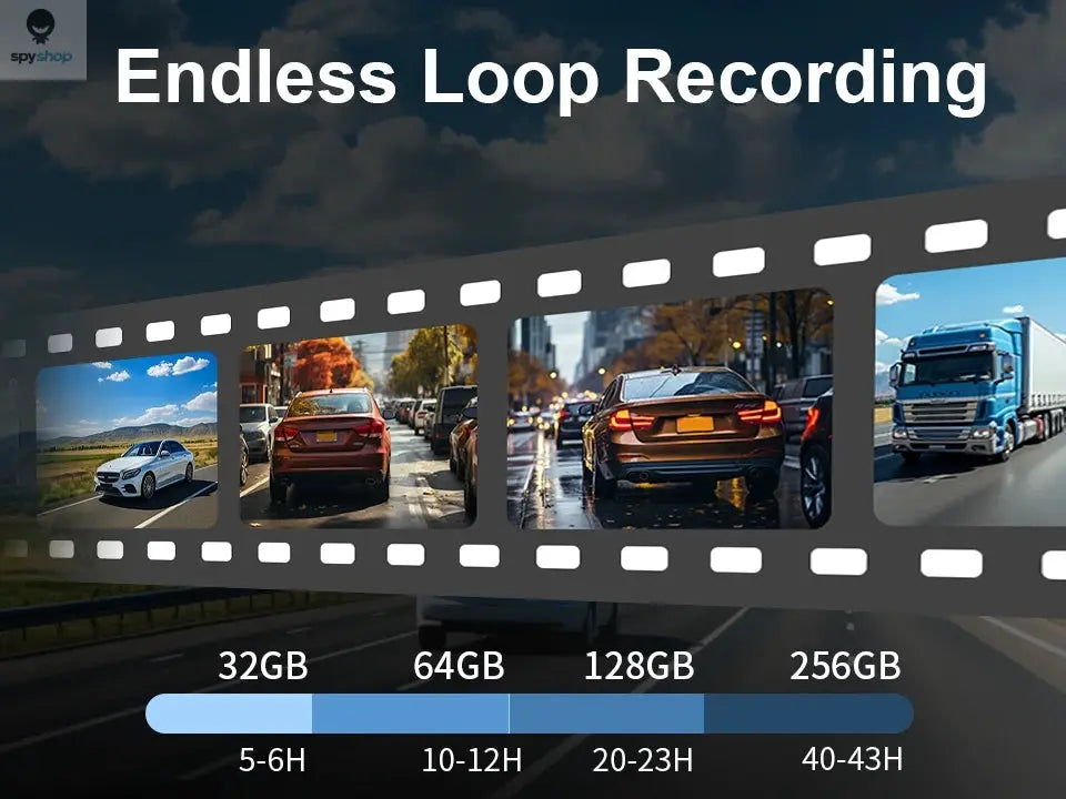 2K Dash Camera For Car DVR Dash Cam In The Car KAWA D5 Video Recorder Emergency Voice Control Night Vision WiFi APP Monitor WDR Spy-shop.com