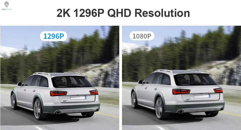 2K Dash Camera For Cars DVR KAWA Dash Cam MINI 3 Video Recorder Emergency Voice Control Night Vision WiFi APP Monitor Dashcam Spy-shop.com