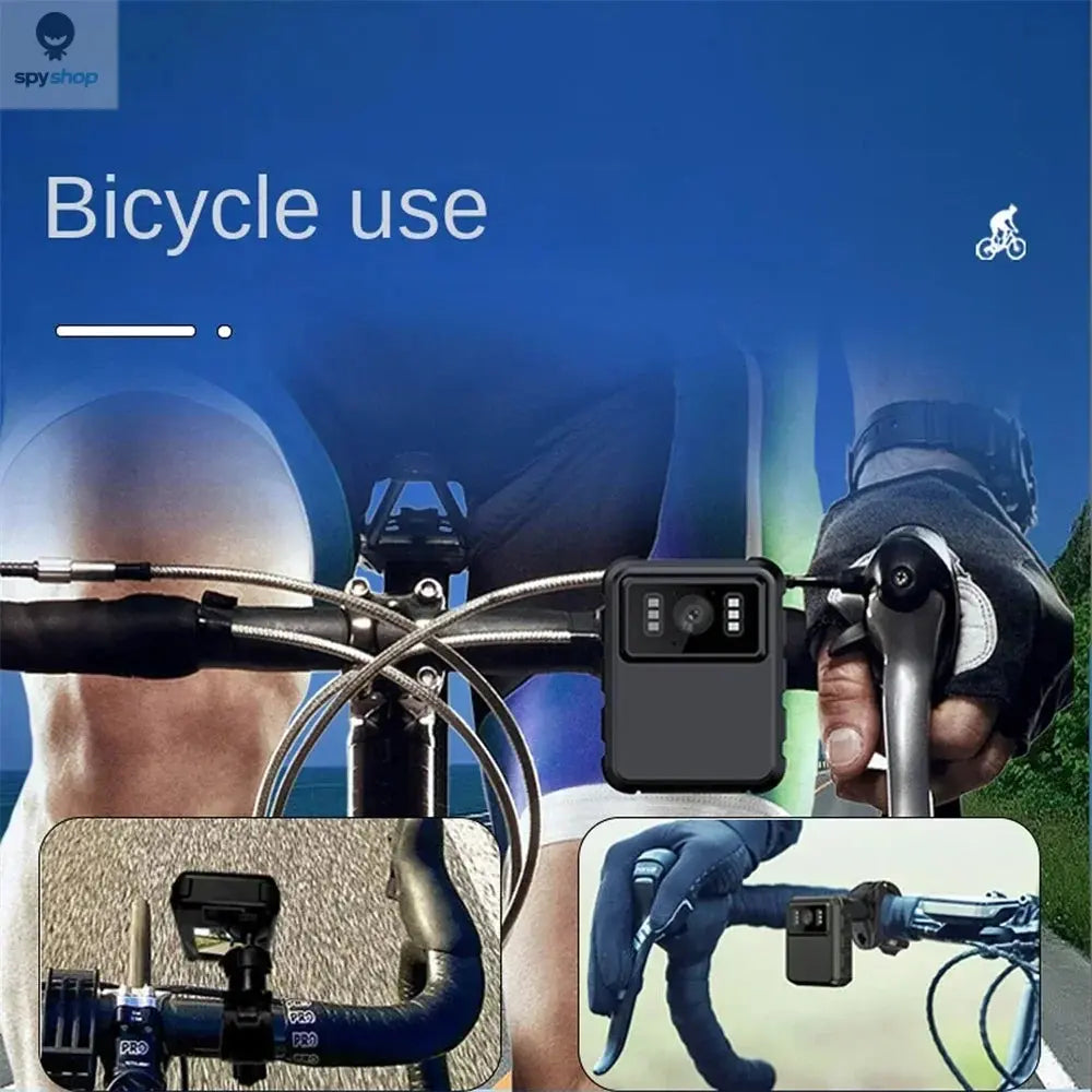 2K Wifi Hotspot Body Camera Law Enforcement Recorder DVR IR Night Vision Wearable Cam Bike Motorcycle Waterproof Mini Camcorders 